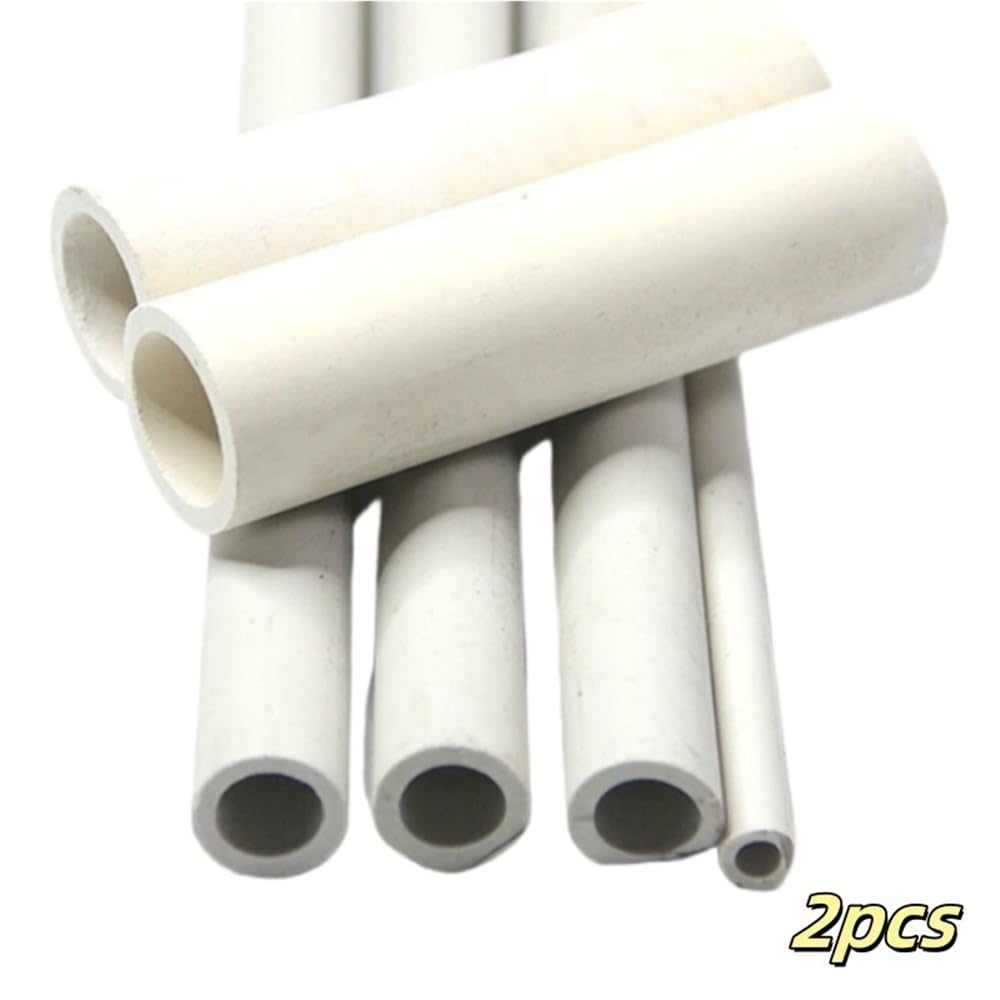 2 tubos cerámicos de 220/400/300 mm de longitud, de alta resistencia y alto contenido de alúmina, for combustión de alúmina.(400MM*45MM*35MM)