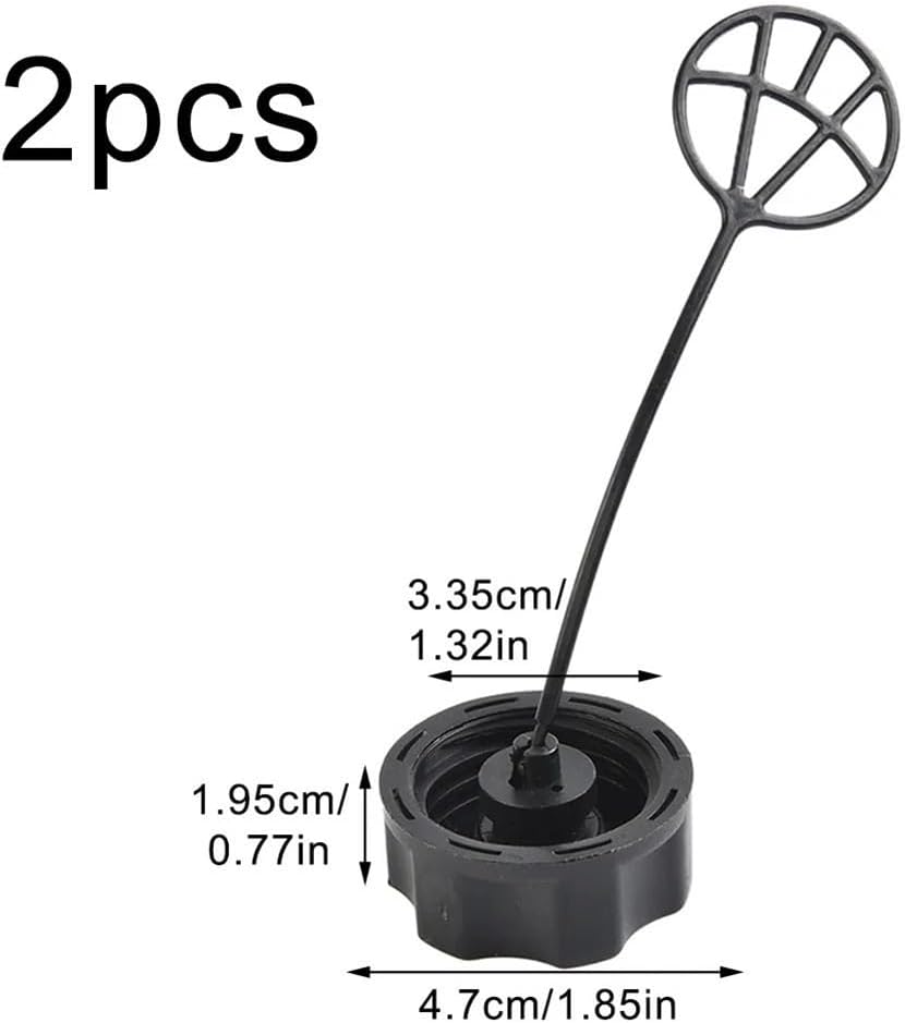 2 Pcs Multi-Fuel Petrol Cap Fit for Brush Cutter Accessories Garden Parts Part