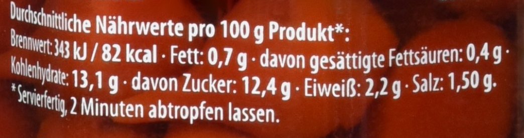 Feinkost Dittmann Mini Sweet Drops scharf und handgepflückt - Mini Pfefferonen rot Glas, 5er Pack (5 x 210 g)
