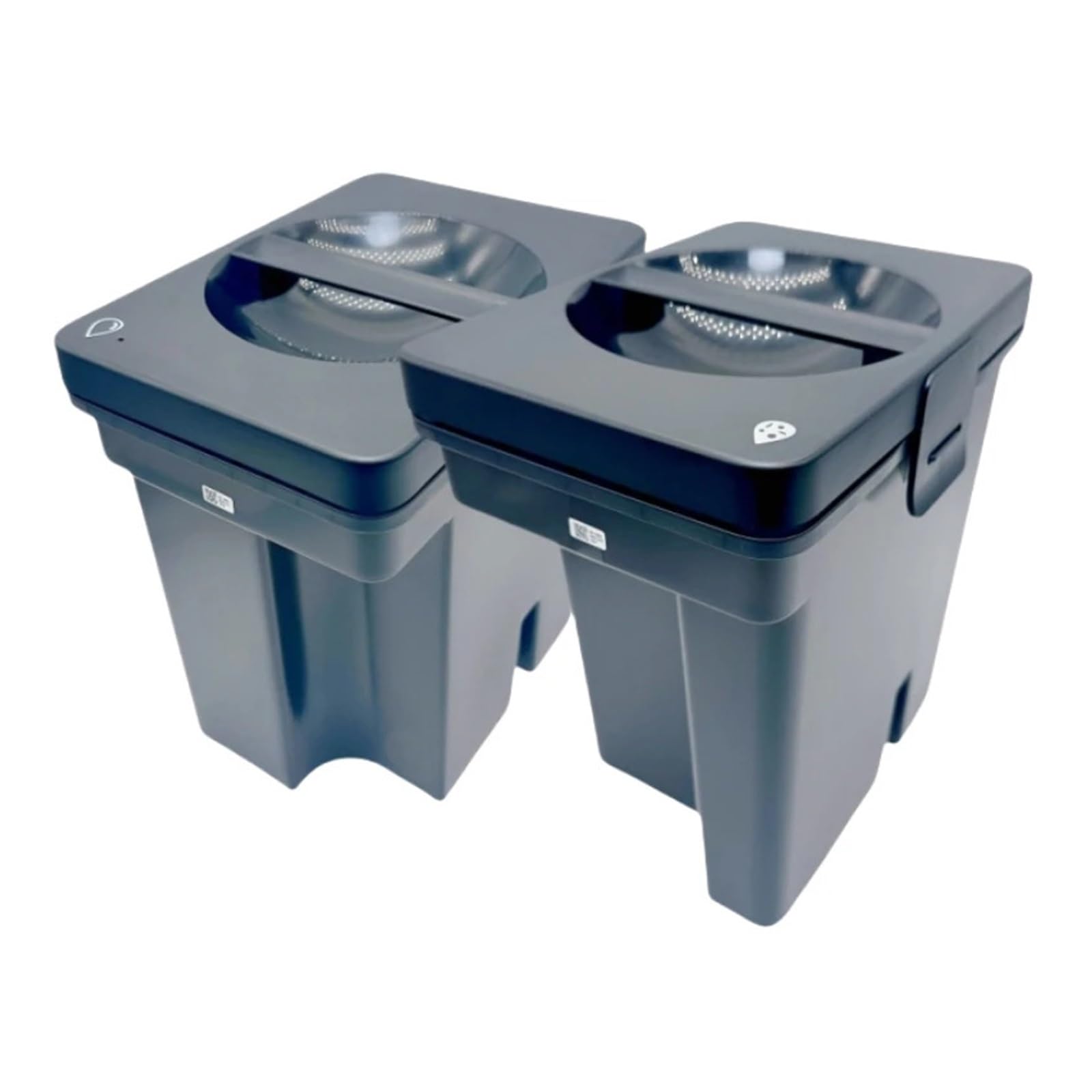 Assembly Clean Water Tank,Waste Water Tank,Compatible for Roborock Q Revo Master/Q Revo Slim/Q Revo Edge Vacuum Cleaner Parts(A Set)