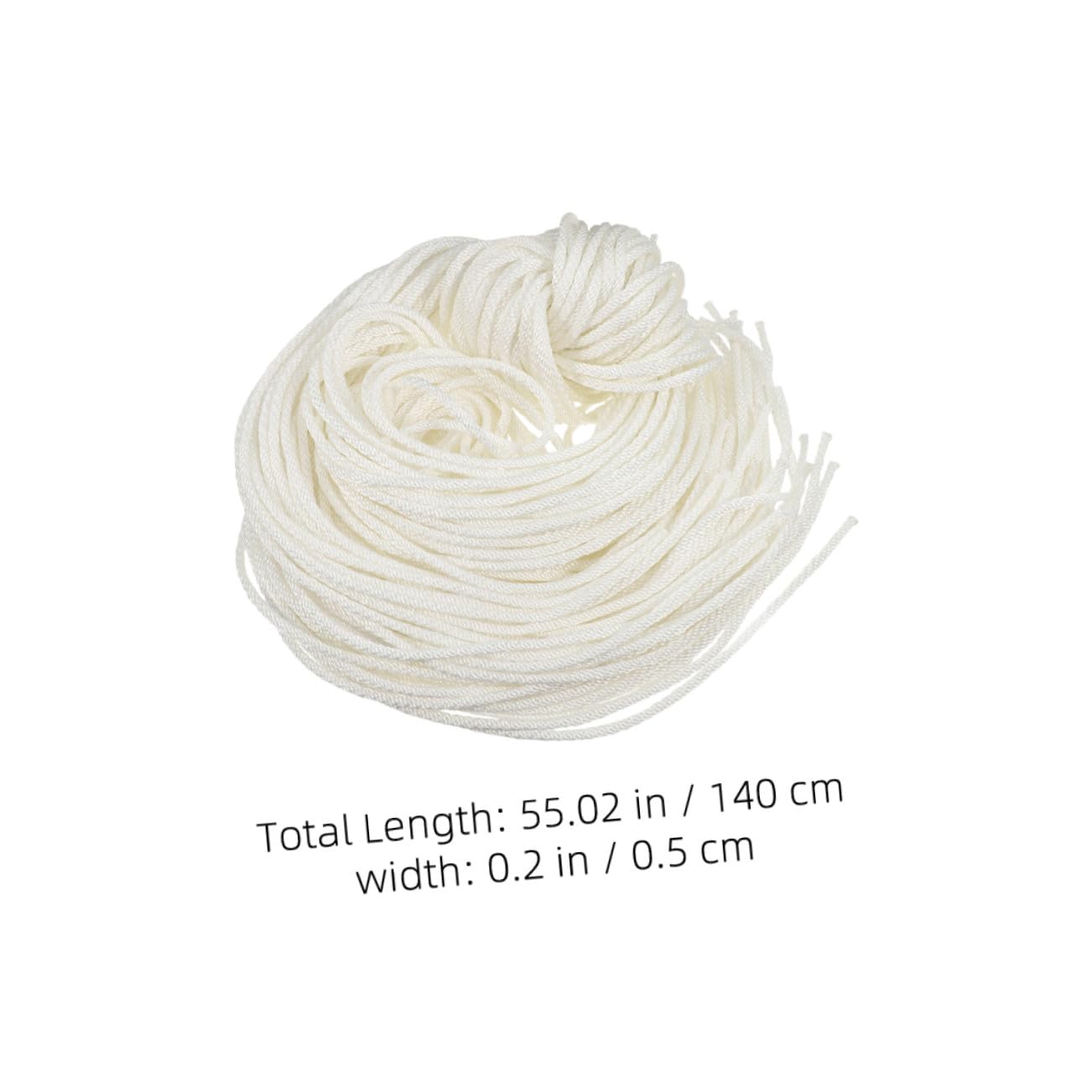 ifundom 50 pièces Corde de Démarrage Nylon pour Moteurs Essence et Diesel Corde de Traction pour Tondeuses Générateurs Tronçonneuses et Motoculteurs Lot