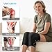 COMFIER Heated Knee Massager with Vibration, Graphene Heating Knee Wrap with 5 Modes, Adjustable Size for All User