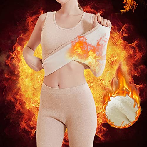 Roupa íntima térmica para homens e mulheres de Rong colete térmico feminino outono e inverno lã engr