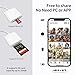 Plusysee SD Card Reader for iPhone iPad, Micro SD TF Memory Card Reader Adapter, Trail Game Camera Viewer, No App Required Plug and Play