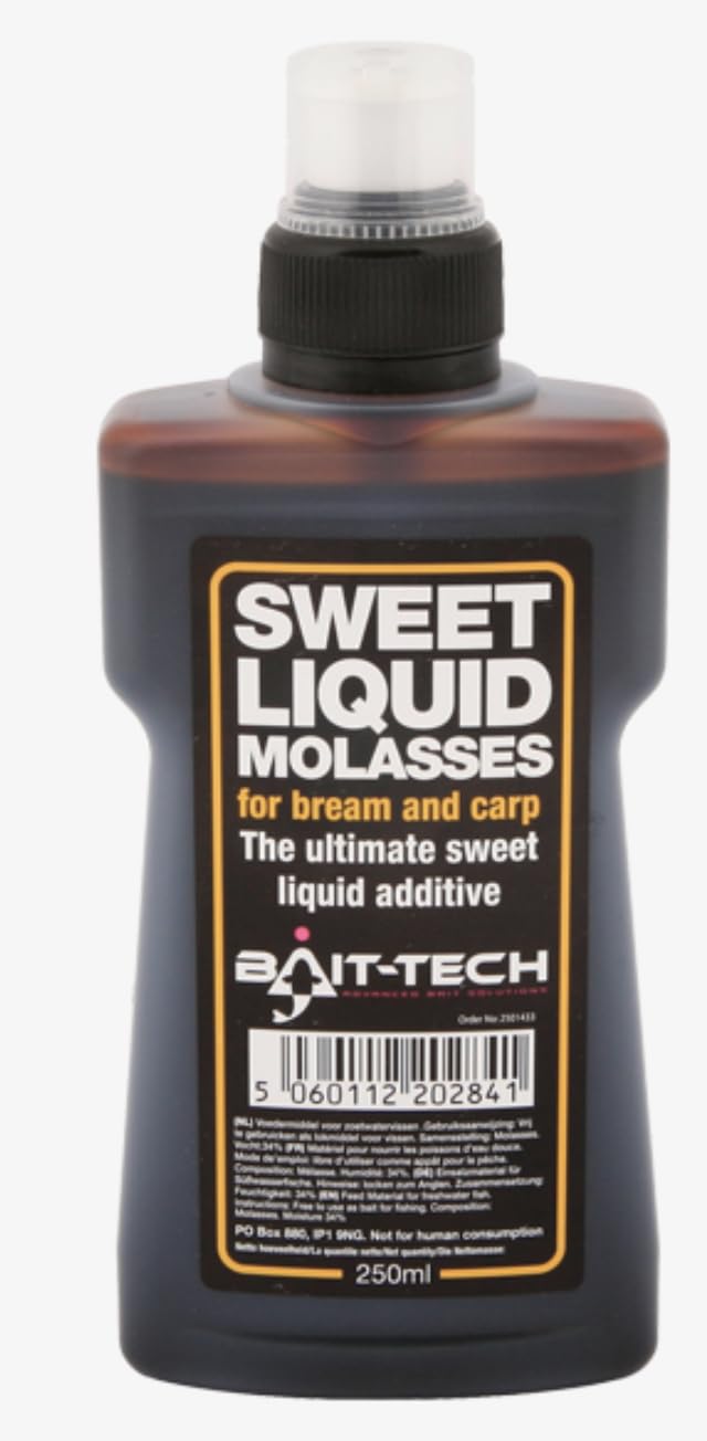 Liquid Molasses Glug 250ml by Bait-Tech Fishing Bait Angling