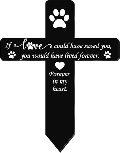 Unittype Marcador de tumbas para perros, regalos conmemorativos con estaca para pérdida de mascotas, placas conmemorativas para exteriores, Unittype Marcador de tumbas para perros, regalos conmemorativos con estaca para pérdida de mascotas, placas conmemorativas para exteriores,