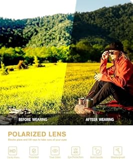 Meeloog Polarized Fit Over Glasses Sunglasses for Women UV Protection, Trendy Square Wrap Around Shades for Driving Riding