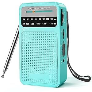 Tendak Türkis AM FM Taschenradio