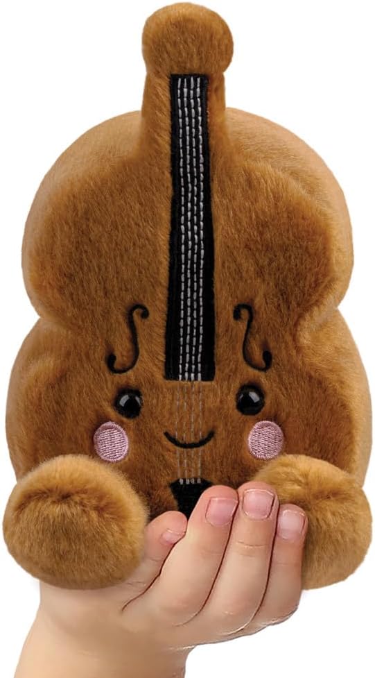 Aurora, 61597, Palm Pals Vanessa Violin 5In, Soft Toy, Brown