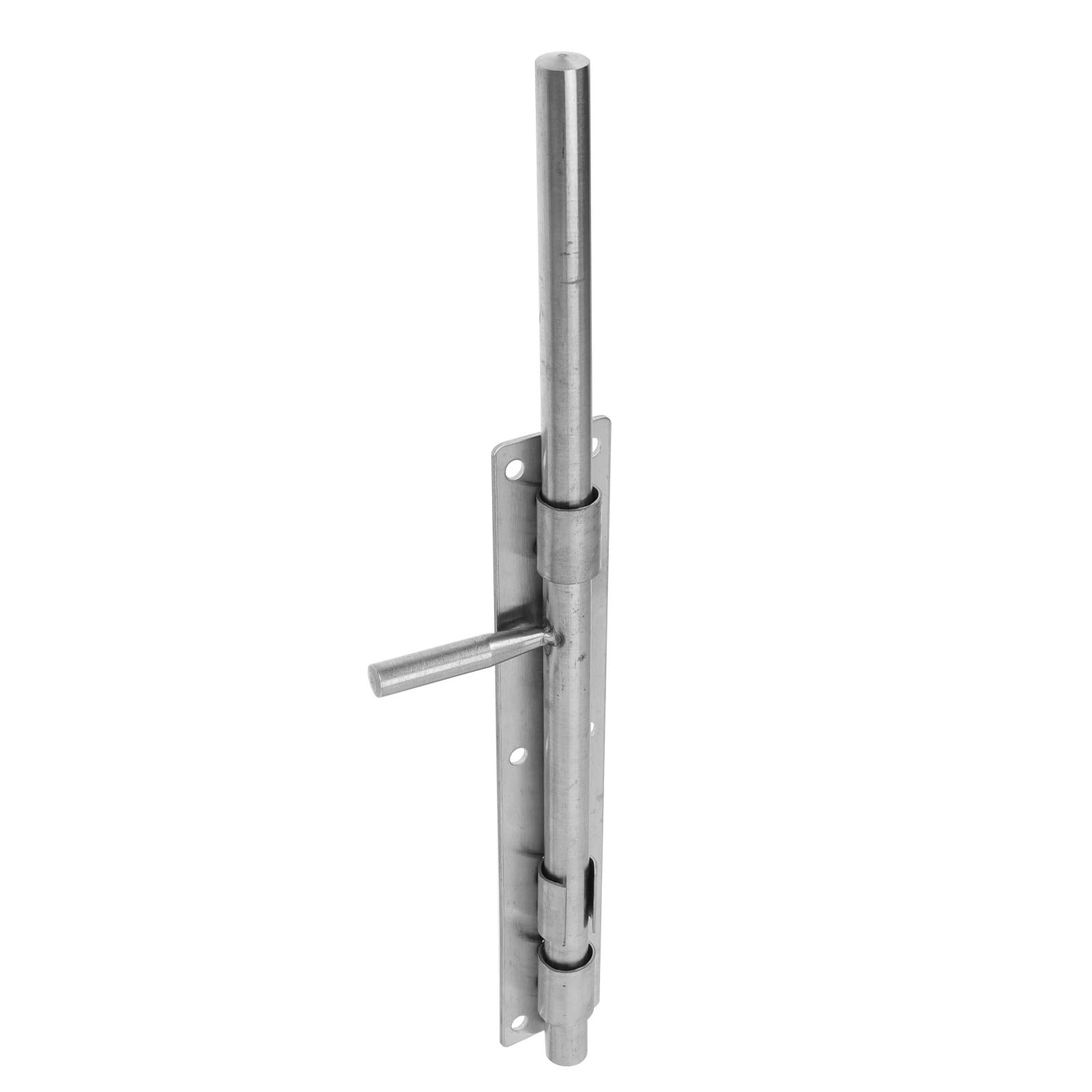 Robuster Edelstahl Torriegel für Zaun und Fenster, Silber