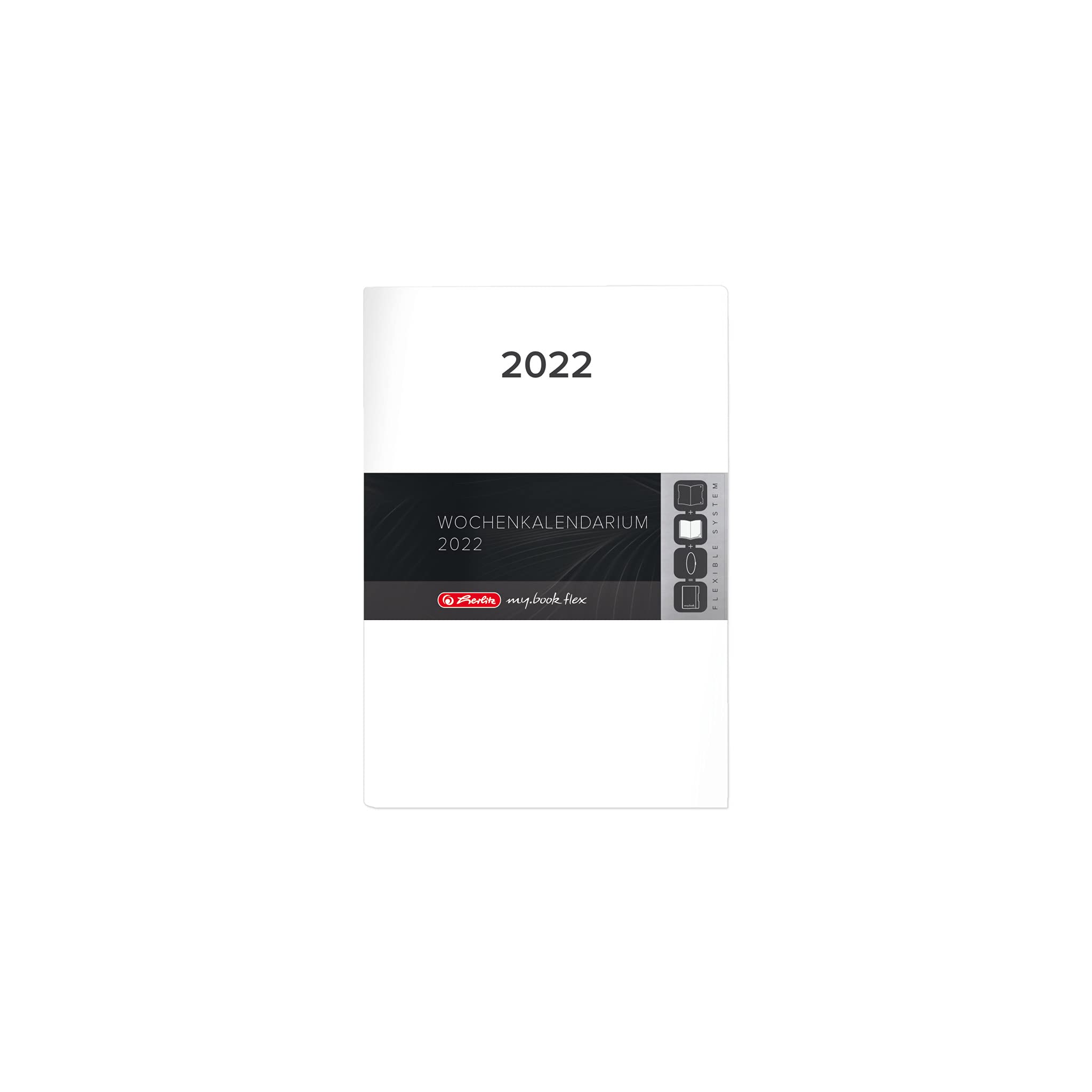 Herlitz 50035731 Calendar 2022 for Timer A6 Flex, Pack of 1
