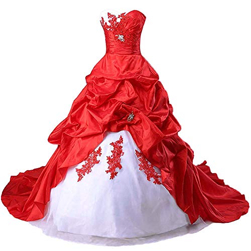 Zorayi Robes de mariée Longue Taffetas Robe de Nuptiale Robes de Bal Vêtements de mariée Femmes...