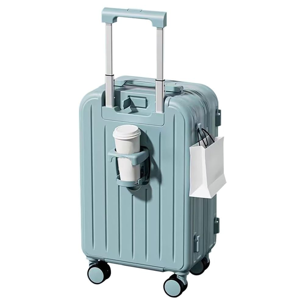 Amazon.co.jp: スーツケース usbポート付き カップホルダー スーツ  