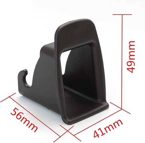 Miniatura 4 de Shkalacar ISOFIX - Guía de cierre de cinturón de interfaz, 2 piezas de hebilla de interfaz ISOFIX para asiento de automóvil, conector de soporte