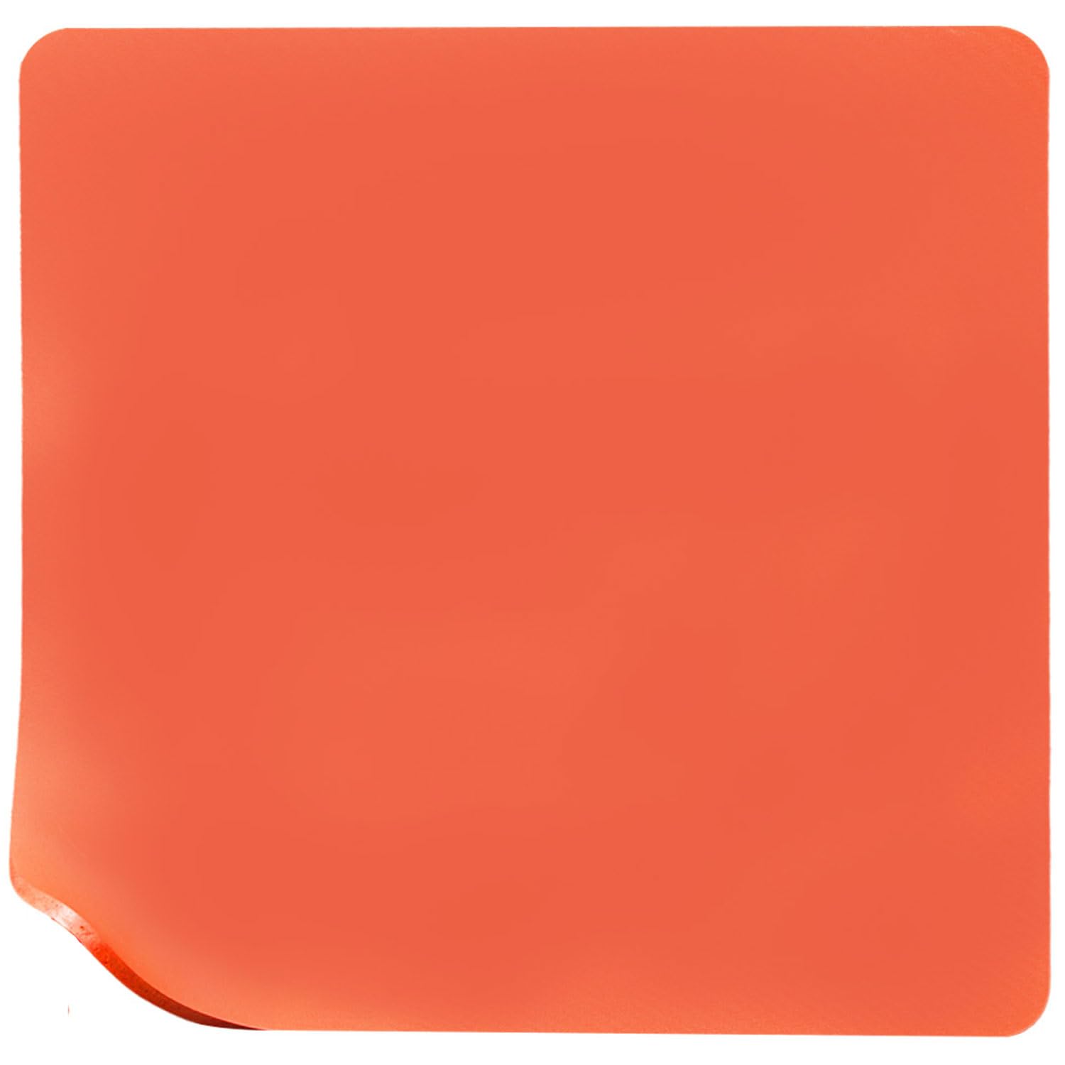 Tapete de silicona para prensa de calor, 11,5 x 11,5 pulgadas, almohadilla antideslizante resistente al calor para máquina Cricut Easypress, transferencia de vinilo HTV, color naranja