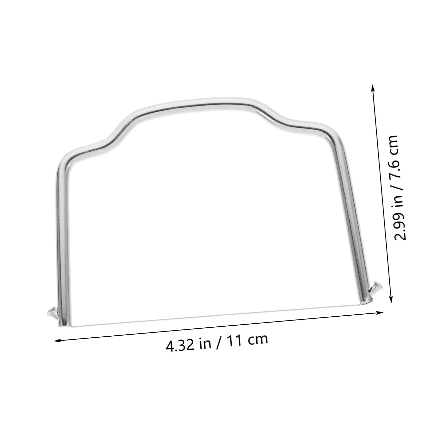 Cabilock 1Set Stainless Steel Cheese Slicer Handheld Wire Cutters for Soft Semi Hard and Hard Cheeses Easy to Clean Kitchen Tool Convenient Storage