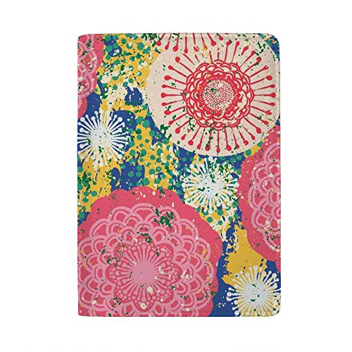 Étui pour passeport et cartes motif fleurs rose pour organiser vos voyages avec style