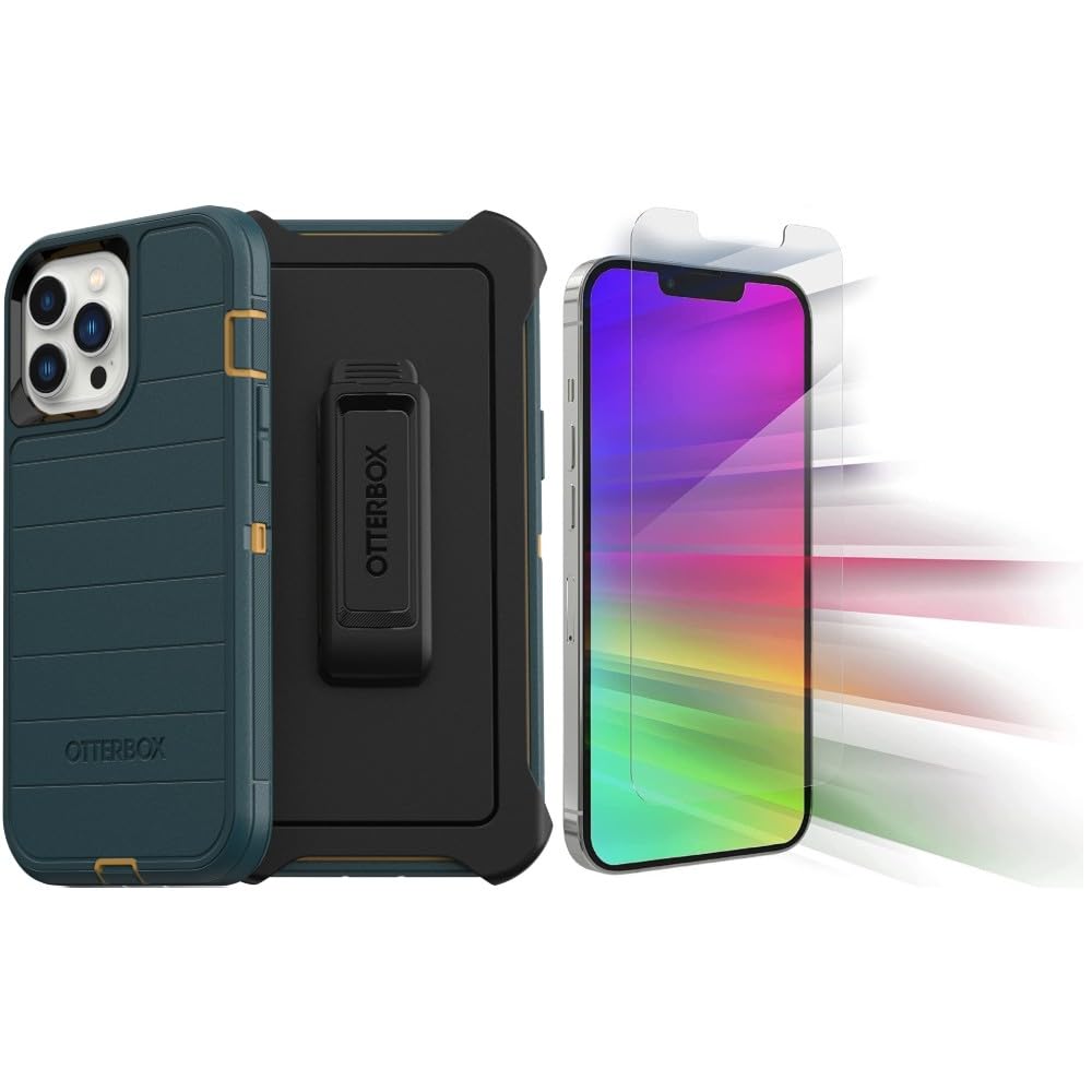 Amazon.com: OtterBox iPhone 13 Pro Max (Only) Bundle: - Defender