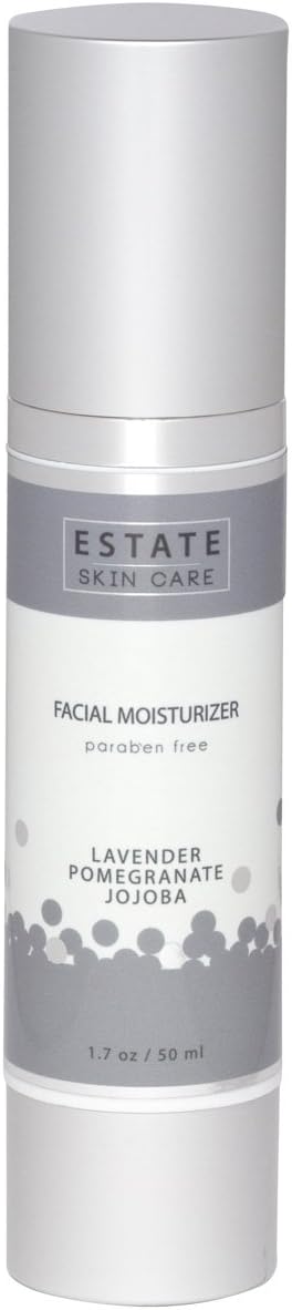 Estate Skin Care, Best Face Moisturizer, All Natural, Deep Moisturizing Face & Neck Anti Aging Cream Maintains Moisture, Reduces Wrinkles & Lines & Soothes Skin, Promotes Natural Beauty.