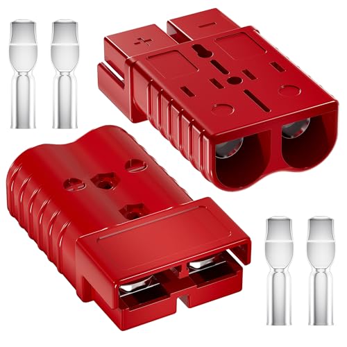 Dmtval 175A Schnellverbinder-Kit, Rot, 2 Stück