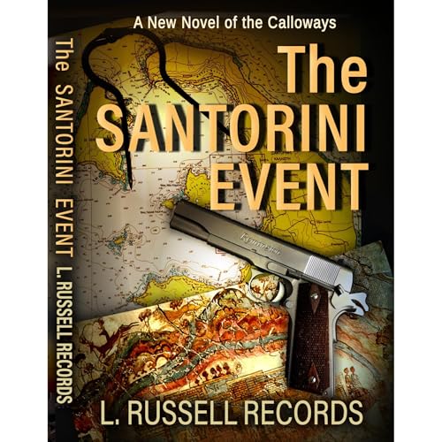 The Santorini Event Audiolibro Por L. Russell Records arte de portada