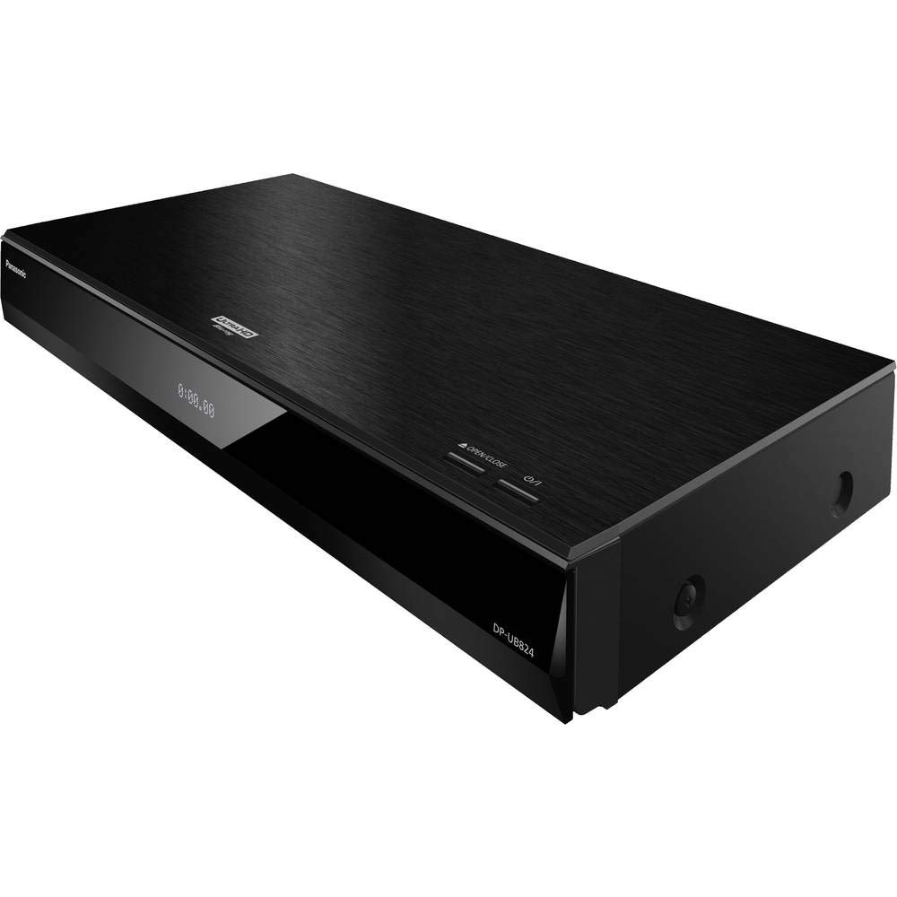 Panasonic Lettore Blu-ray UHD DP-UB824EGK (disco Blu-ray 4K, VoD 4K, 2x HDMI, USB, uscite analogiche 7.1)