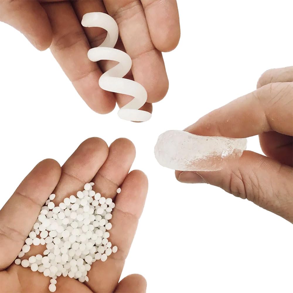 Morphits Hand Mouldable Reusable BioPlastic 500g - Simple to Use, Non-Toxic Polymorph for Crafts and DIY