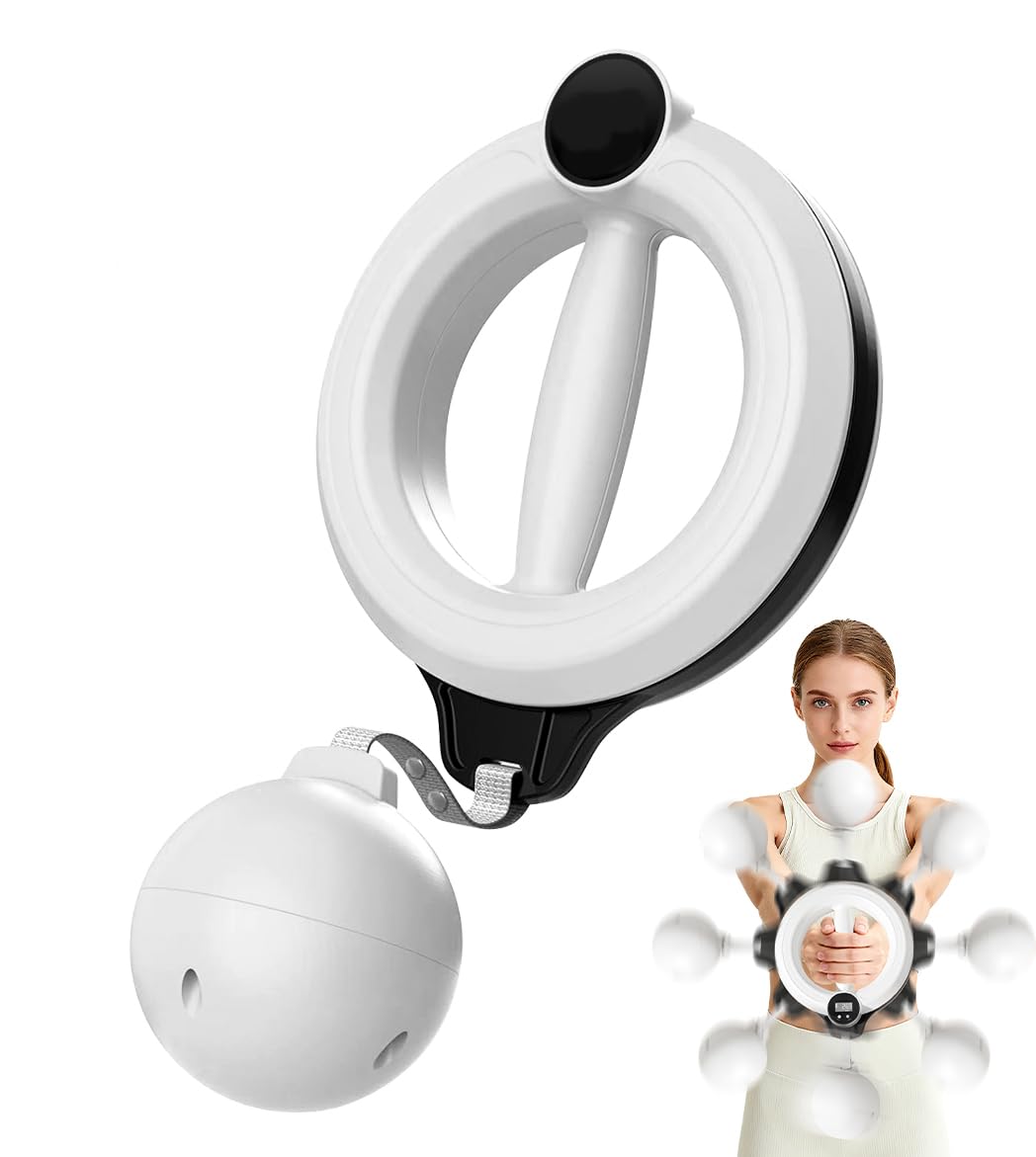 ZenithPeak Handkurbel Unterarmtrainer 360°, Brusttrainer Männer & Frauen Brustmuskel Trainingsgeräte für Armstraffung und Krafttraining Twister Armtrainer Heimtrainingsgerät und Fitnessstudio-Workouts