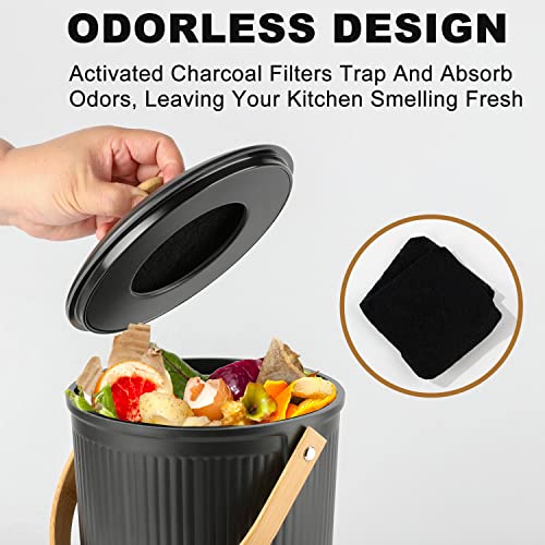 Countertop-Compost-Bin-LALASTAR-Compost-Bin-Kitchen-with-Lid-Made-of-Sustainable-Bamboo-Fiber-Indoor-Food-Composter-for-Kitchen-Odorless-1-Gallon-Black