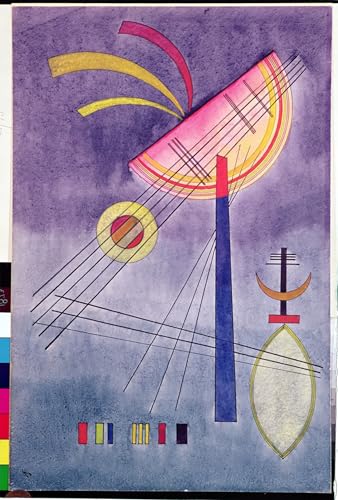 Tableaux Graffiti Art Mural Kandinsky moderne 60x90cm pour salon