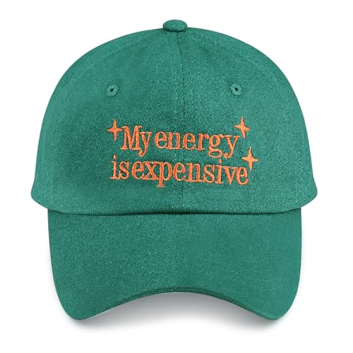 in My Showgirl Era Embroidered Trucker Eldest Daughter Tour Concert Inspired Outfit Match Hat for Fans Gift Women Men (US Alpha One Size My Energy is Expensive)