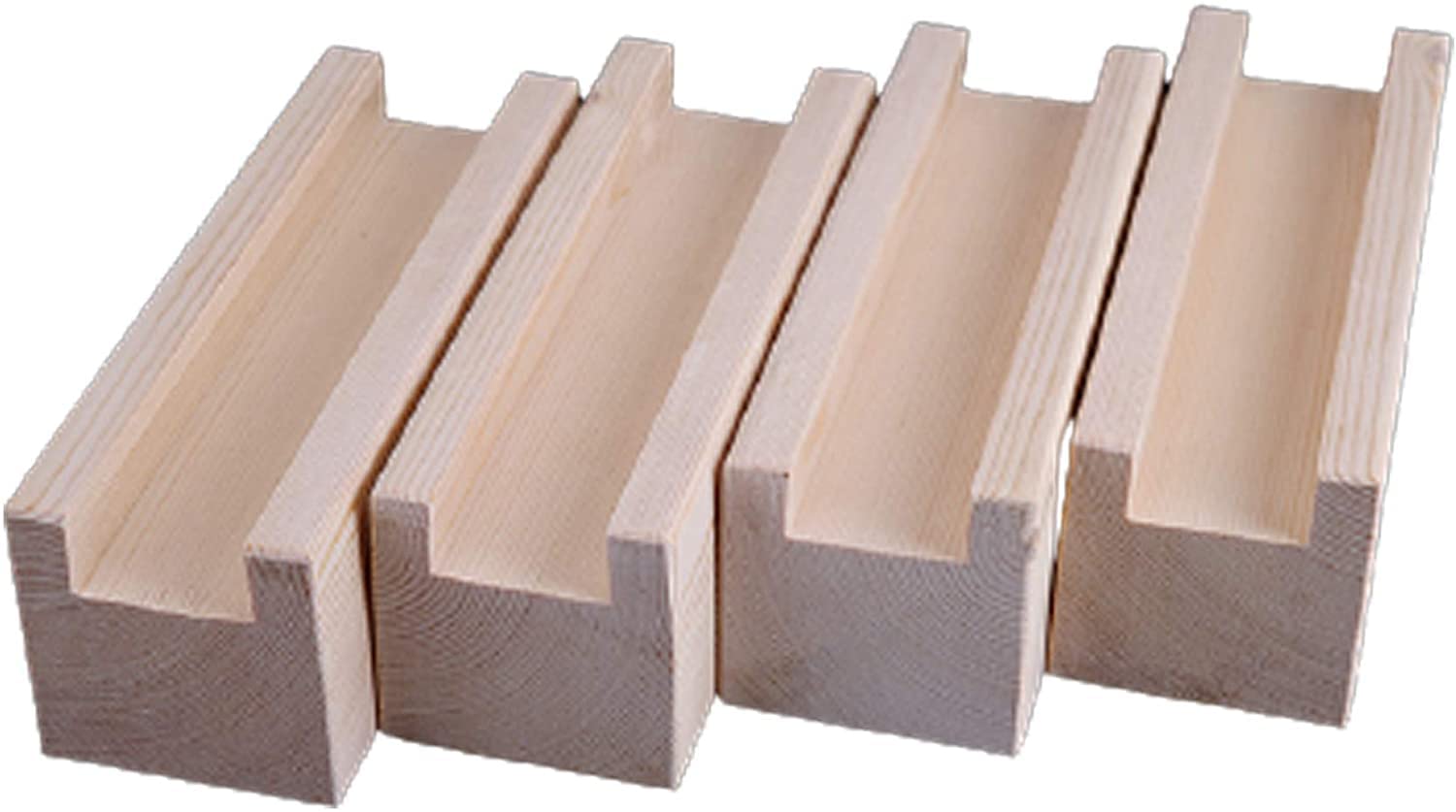 Juego de elevadores de patas de madera maciza de alta calidad, 410 x 10 cm, para sofá, armario, escritorio, bloques de madera de calidad duradera multicolor