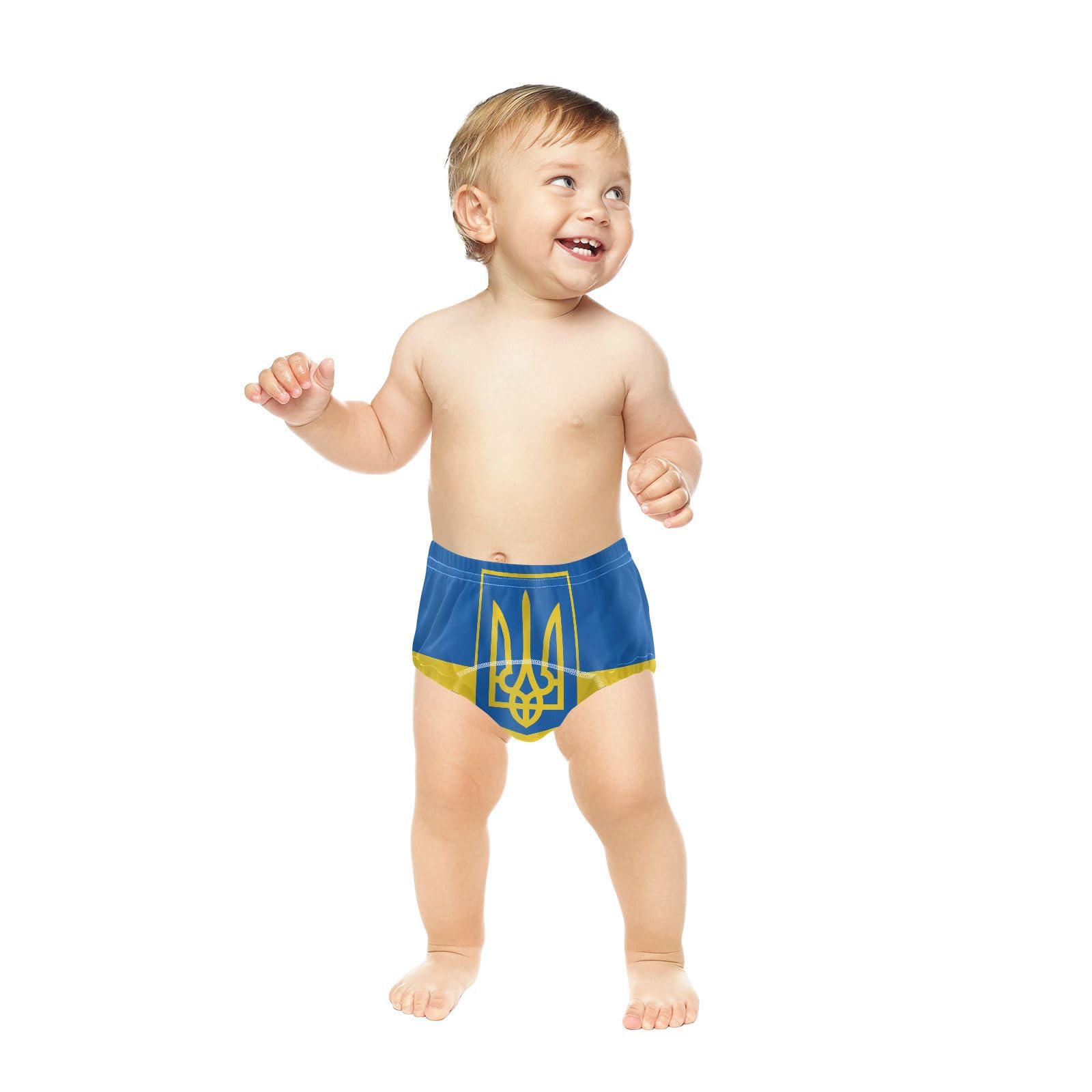 Little Girls Sleep Training Pants Absorb Water Short Underwear for Kids 3T National Flag Ukraine