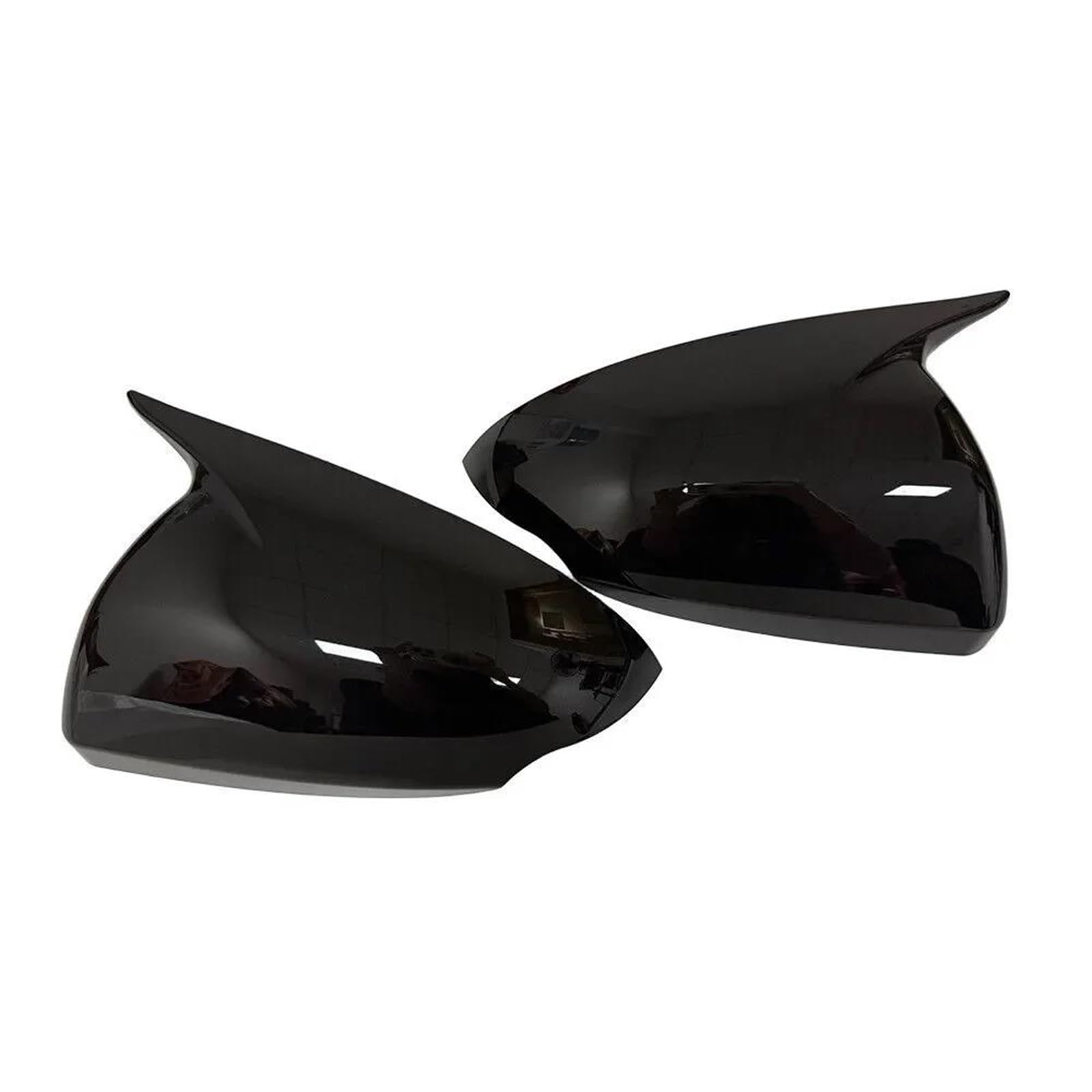 Car Sticker Rearview Side Mirror Cover Wing Cap for Hyundai for IONIQ 2016-2022 Rearview Mirror Covers(Gloss Black)