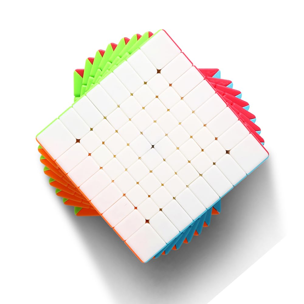 QY 8x8 Stickerless Bright Magic Cube 8x8x8 Speed Cube