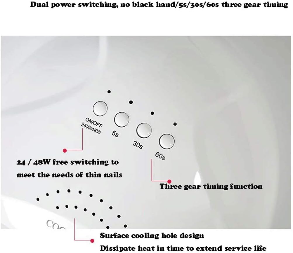 XMING ネイルサロン特殊光線療法マシン速乾性ネイルポリッシュプロフェッショナル非黒色のハンド48ワットのランプ (Color :  フラッシュネイル追加✨ 特殊カラーワンカラーのコースにフラッシュネイルを追加致しました😊 ワンカラー 6,300円 (ご新規様 5,800円)  Nail salon ...