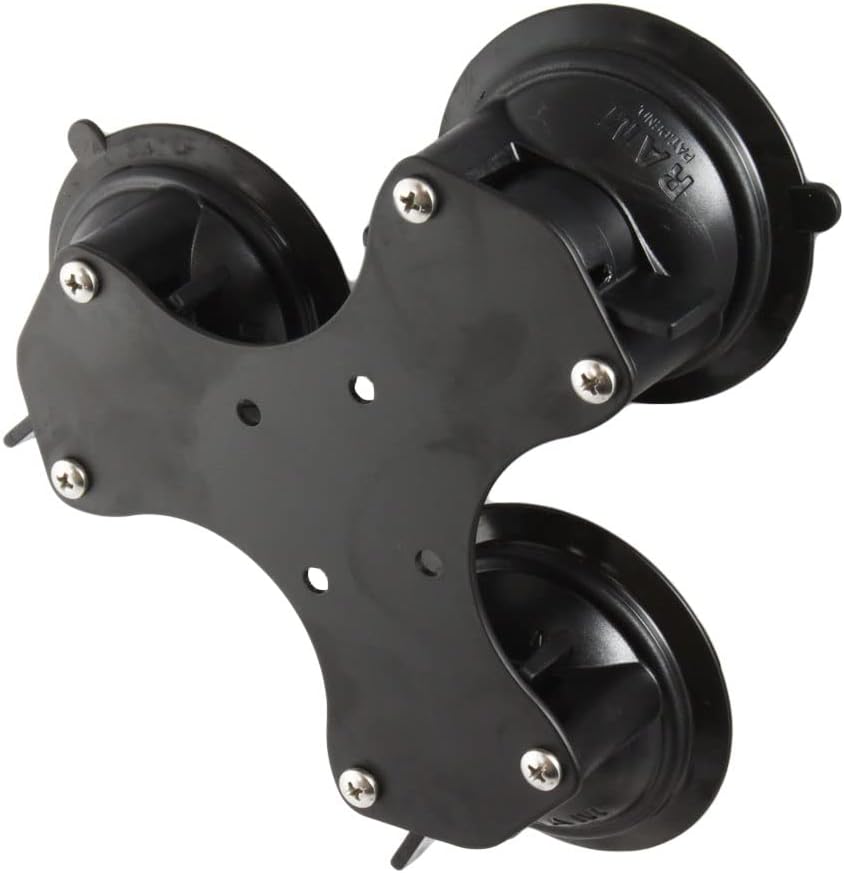 RAM Mounts (RAM-333-224-1U Triple Base Adapter with Triple Suction