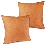 El paquete incluye 2 fundas de cojines de 45 x 45cm, no incluye almohadas, están adaptadas para cojines de 40 x 40cm, 50 x 50cm y 60 x 60cm.