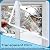 FonsBleaudy Heavy Duty Window Insulation Kit 63"x130" for 3 Standard Windows to Keep Cold Out in Winter ,Reusable Transparent Window Film ?Easy to Open for Ventilation.