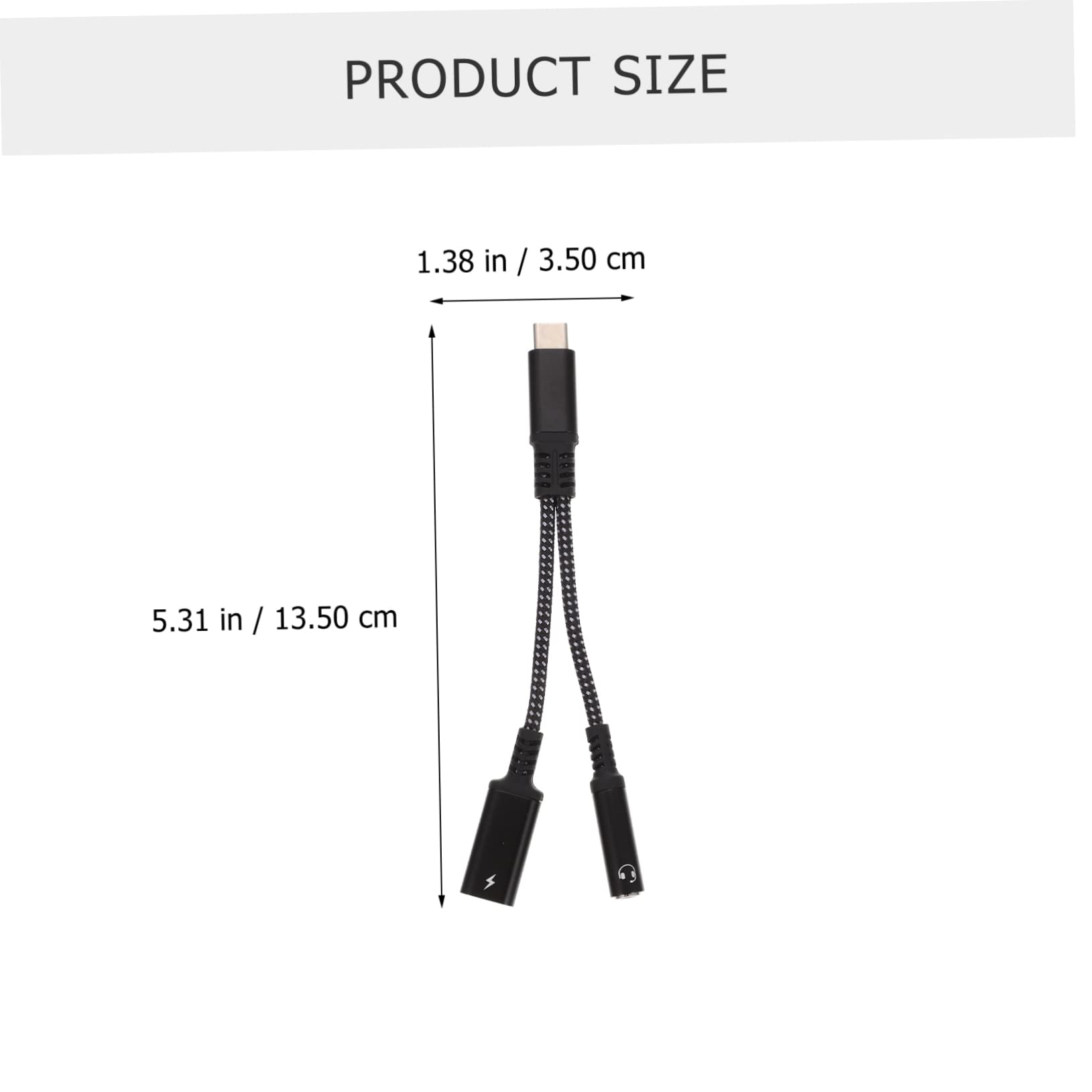 jojofuny 3pezzi Adattatore Usb c Jack Audio Caricamento e Compatibile Smartphone e Tablet Per e