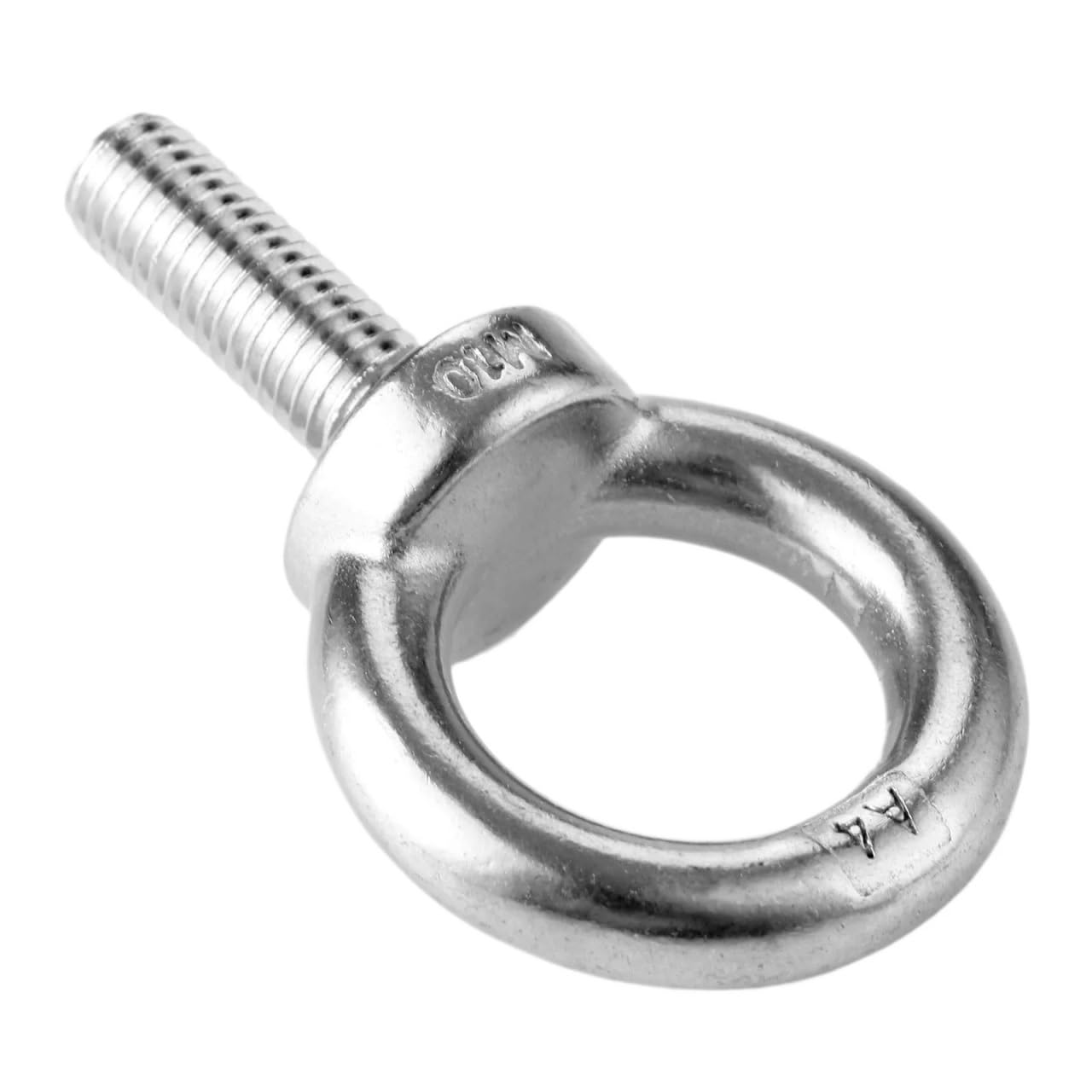 Śruby oczkowe 1 szt. M10*30mm 316 stal nierdzewna śruba oczkowa do podnoszenia śruba pierścieniowa nakrętka śrubowa z otworem przelotowym sprzęt do liny kablowej