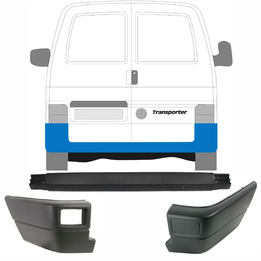 Paraurti posteriore per Volkswagen Transporter T4 1990-2003 / Set