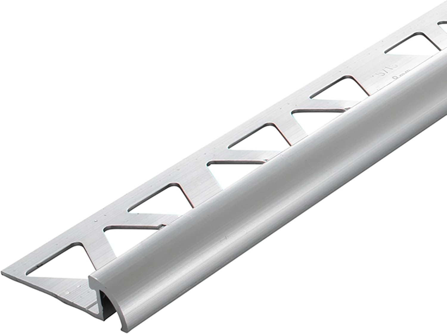 M-D Building Products 31385 5/16 in. x 96 in. Bright Clear Aluminum Bullnose