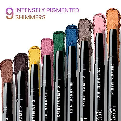 Lakme Absolute Explore EyeShadow Stick Champagne 1.4g - Image 5