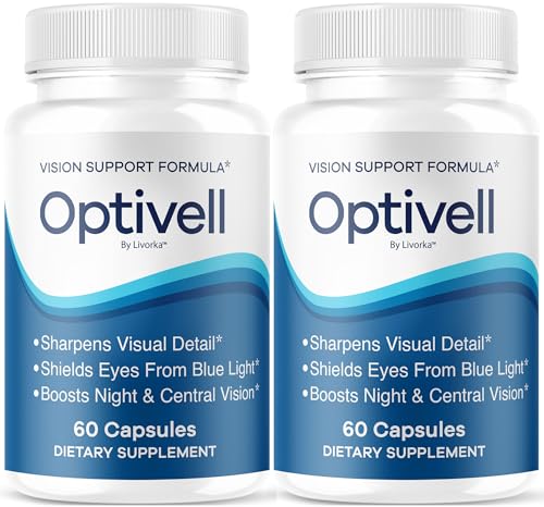 (2 Pack) Optivell Eye Capsules - Official Optivell Advanced Premium Vision Support...