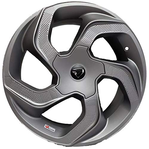 Jogo de Rodas Mercedes C180 Aro 18 x 6,0 4x100 ET42 Volcano Concept Grafite Fosco