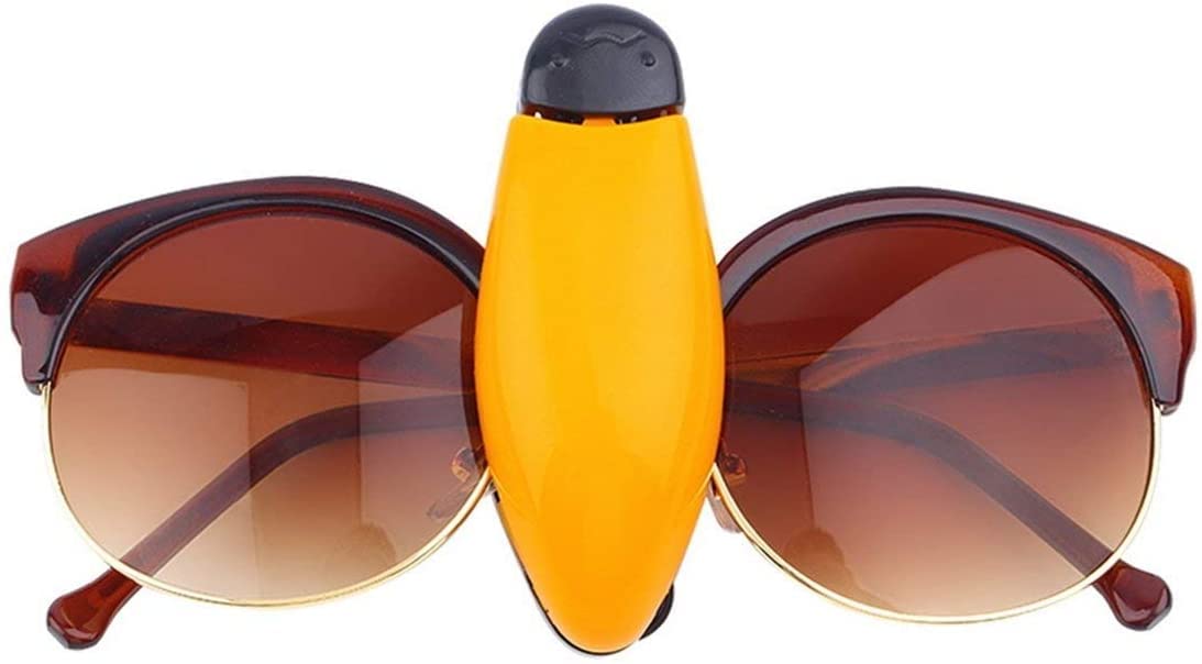 Sunglasses Clip ABS Car Vehicle Sun Visor Sunglasses Eyeglasses Glasses Holder Card Ticket Pen Clip Automotive Accessories - — view 2