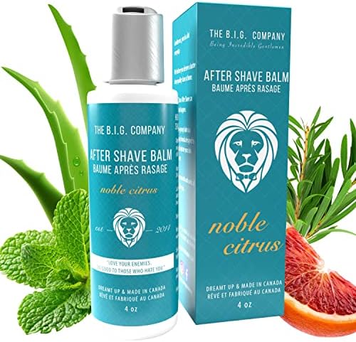 B.I.G. After Shave Balm for Men - Face & Head
