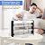 2 Pcs Electric Bug Zapper Indoor Insect Killer with Replacements Bulbs 20W Blue Light Powerful 2800V Attract Fly and Mosquito Traps with Circuit No Load Protection Outdoor Plug in Pest Control