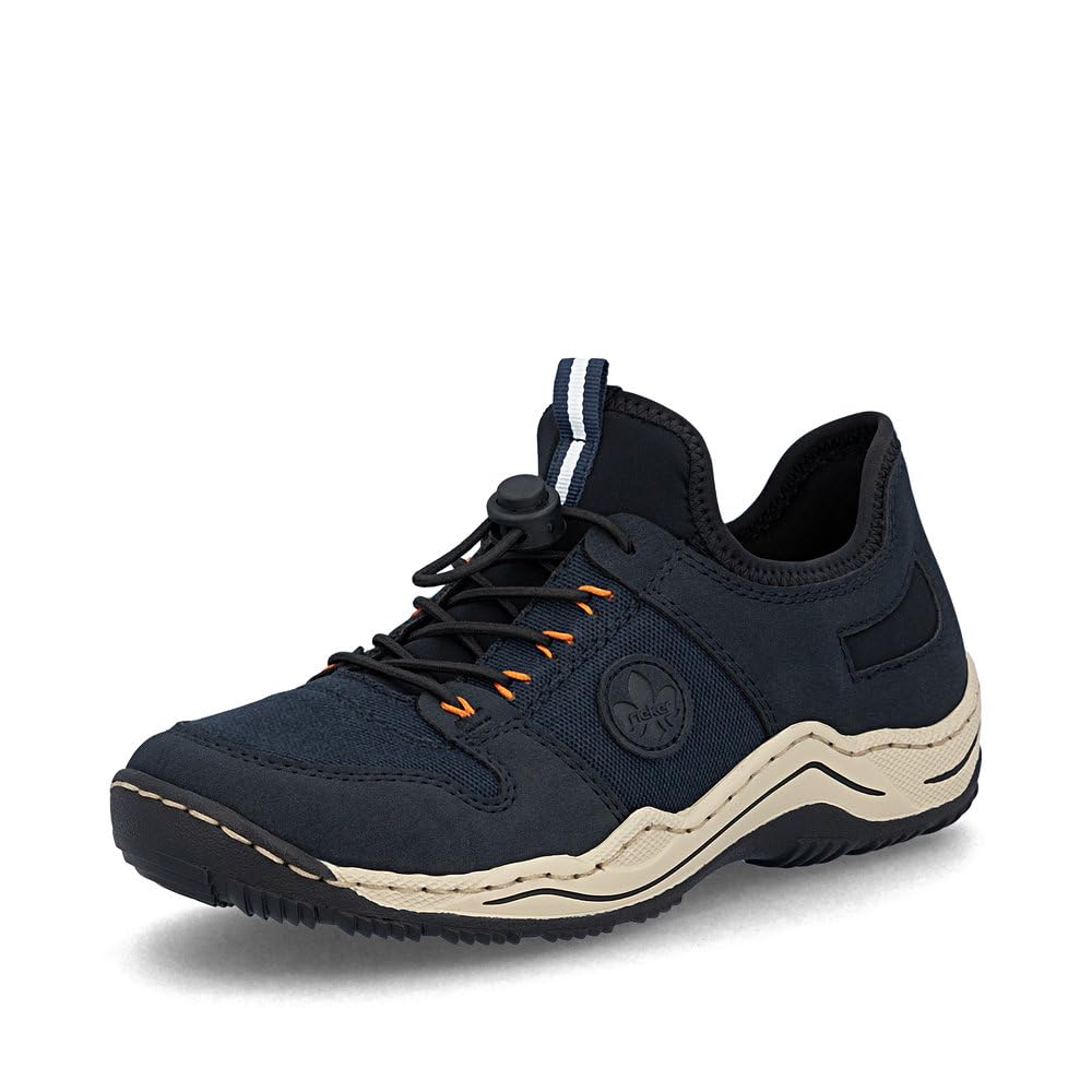 Rieker Damen Slip-On Sneaker L0593, Frauen Halbschuhe, lose Einlage